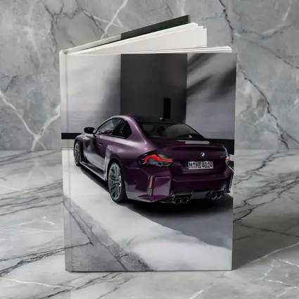 BMW M2 Coupe Purple Urban Parking Garage