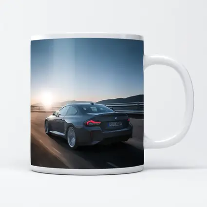 BMW M2 Gray Coupe Highway Sunset Drive