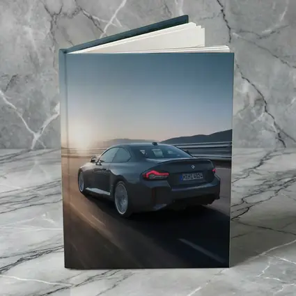 BMW M2 Gray Coupe Highway Sunset Drive