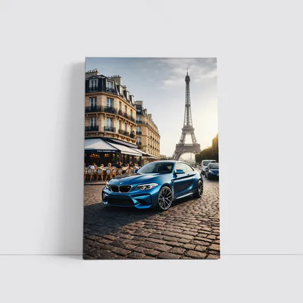 BMW M2 Coupe Parked Near Eiffel Tower