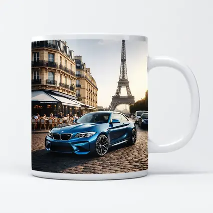 BMW M2 Coupe Parked Near Eiffel Tower