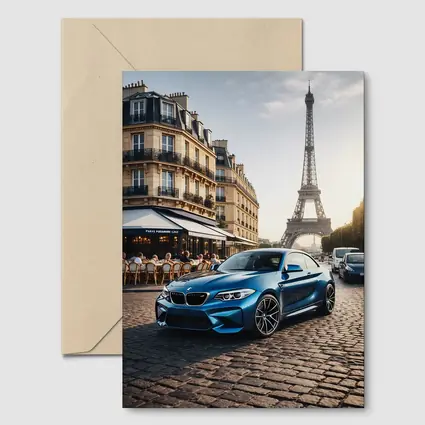 BMW M2 Coupe Parked Near Eiffel Tower