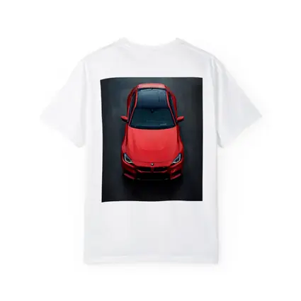 BMW M2 Red Top View Asphalt