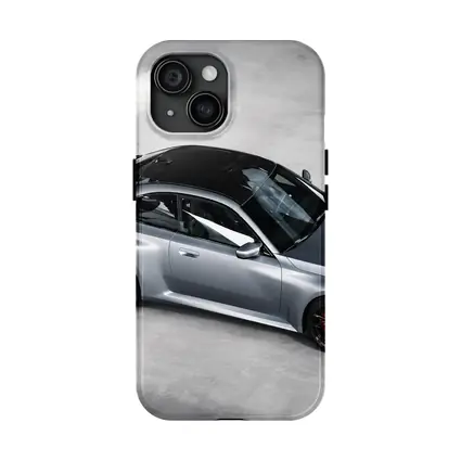 BMW M2 Coupe Gray Studio Top View