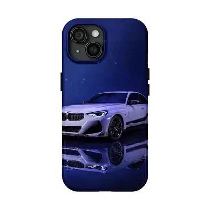BMW M240i Coupe Under Starry Night Sky