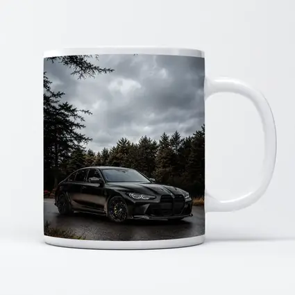BMW M3 Sedan Matte Black Moody Forest