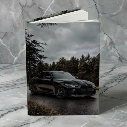 BMW M3 Sedan Matte Black Moody Forest