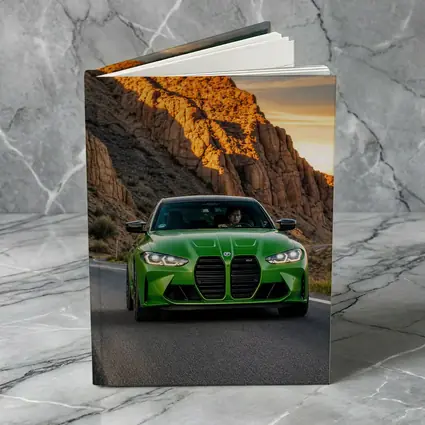BMW M3 Green Canyon Desert Road Drive