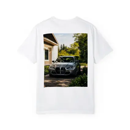 BMW M3 Grey Sedan Suburban Driveway