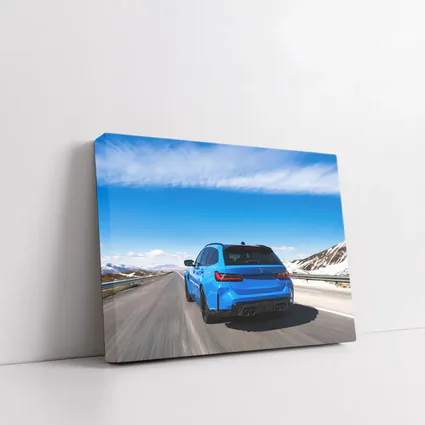 BMW M3 Touring Blue Mountain Highway Drive