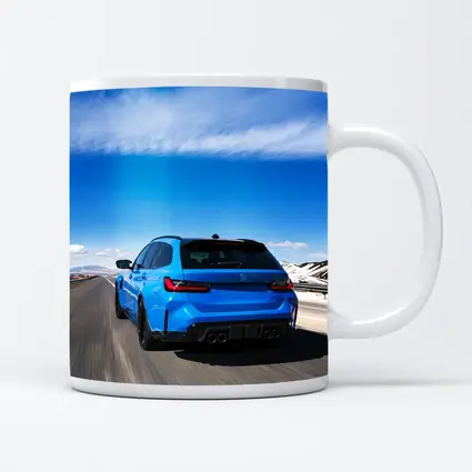 BMW M3 Touring Blue Mountain Highway Drive
