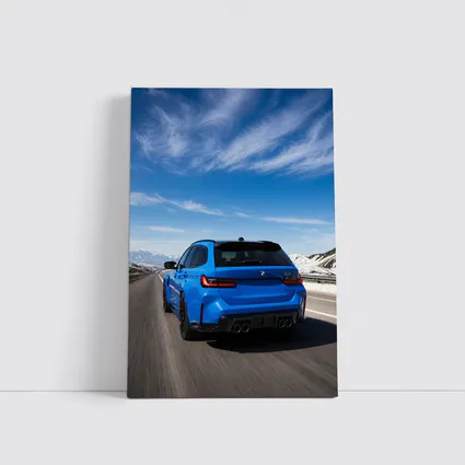 BMW M3 Touring Blue Mountain Highway Drive