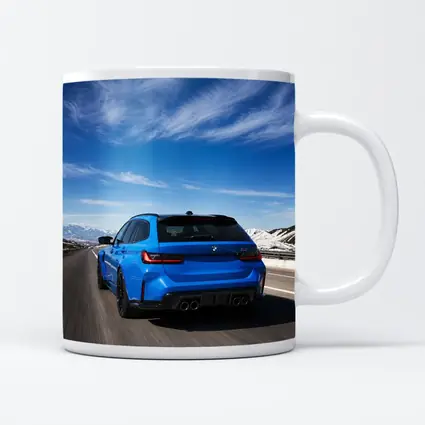 BMW M3 Touring Blue Mountain Highway Drive