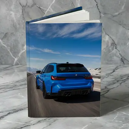 BMW M3 Touring Blue Mountain Highway Drive