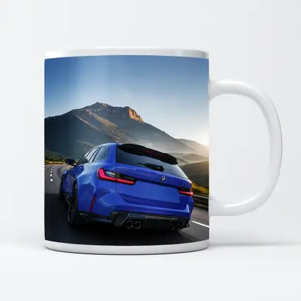 BMW M3 Touring Blue Mountain Road Drive