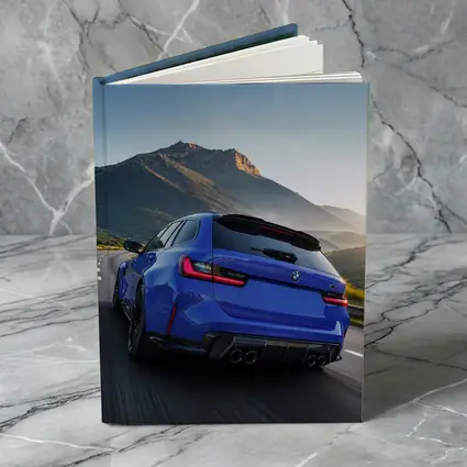 BMW M3 Touring Blue Mountain Road Drive