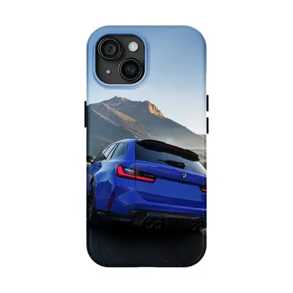 BMW M3 Touring Blue Mountain Road Drive