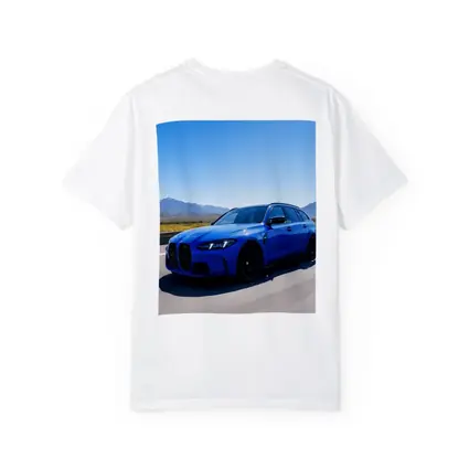 BMW M3 Touring Blue Highway Mountains Drive