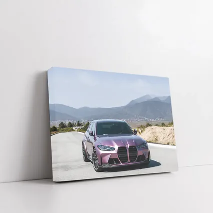 BMW M3 Purple Mountain Road Scenic Drive