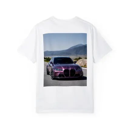 BMW M3 Purple Metallic Mountain Road Shot