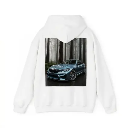 BMW M3 Parked In Misty Forest