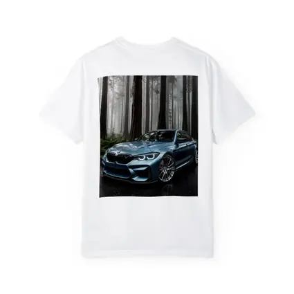 BMW M3 Parked In Misty Forest