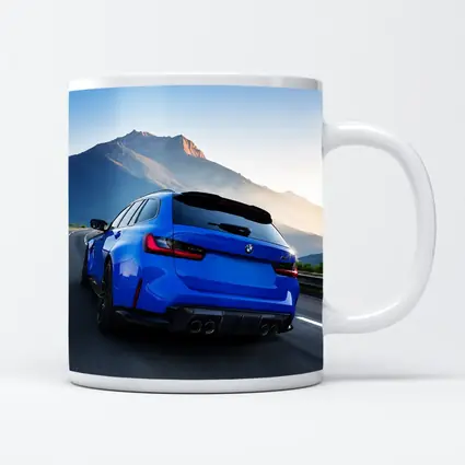 BMW M3 Touring Blue Mountain Road Drive