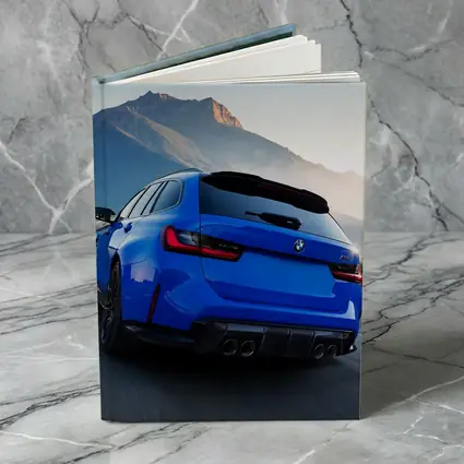 BMW M3 Touring Blue Mountain Road Drive