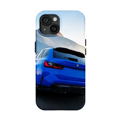 BMW M3 Touring Blue Mountain Road Drive