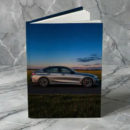 BMW M340i Gray Sedan Starry Night