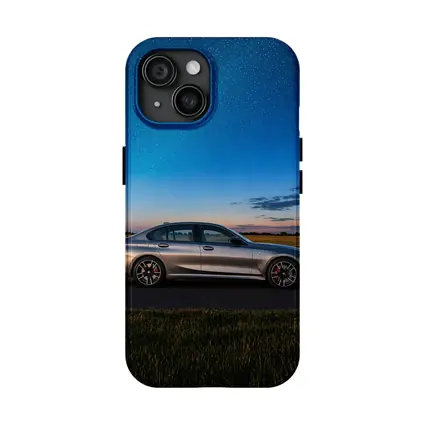 BMW M340i Gray Sedan Starry Night