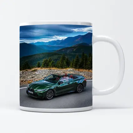 BMW M4 Convertible Green Mountain Road