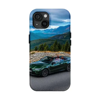 BMW M4 Convertible Green Mountain Road