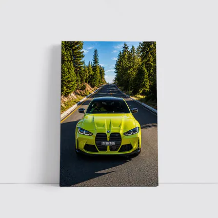 BMW M4 Competition Coupe Forest Road