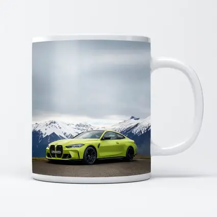 BMW M4 Competition Coupe Snowy Mountains