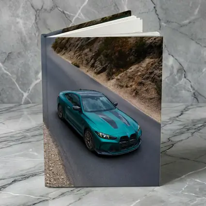 BMW M4 Teal Coupe Mountain Road Drive