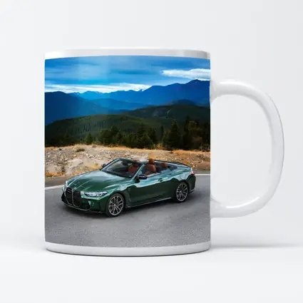 BMW M4 Convertible Green Mountain Road