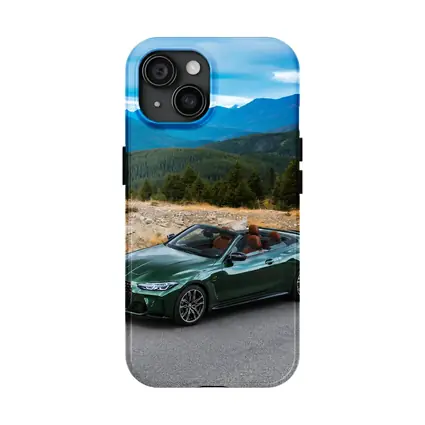 BMW M4 Convertible Green Mountain Road