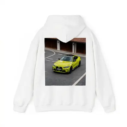BMW M4 Coupe Acid Yellow Street