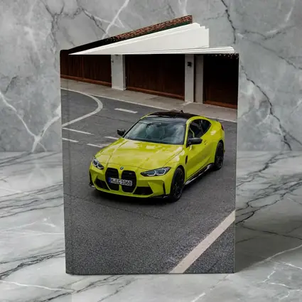 BMW M4 Coupe Acid Yellow Street
