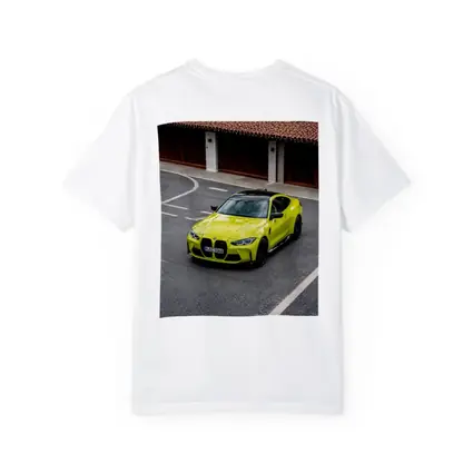BMW M4 Coupe Acid Yellow Street