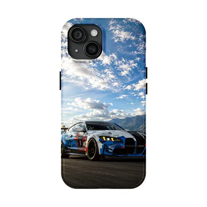 BMW M4 GT4 Race Car On Track