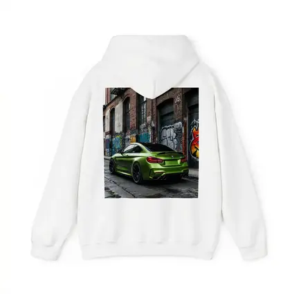BMW M4 Green Coupe Urban Graffiti Street