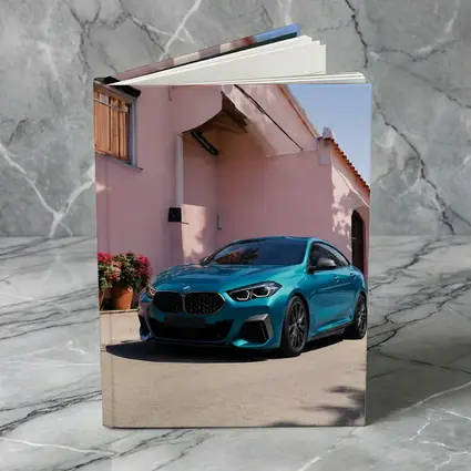 BMW M235i Gran Coupe Teal Mediterranean Street