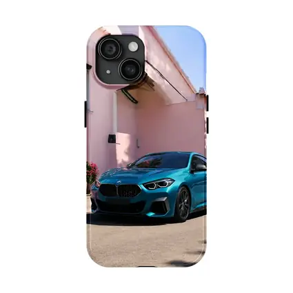 BMW M235i Gran Coupe Teal Mediterranean Street