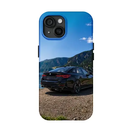 BMW M440i Gran Coupe Mountain Lake View