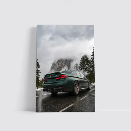 BMW M5 CS Green Mountain Road
