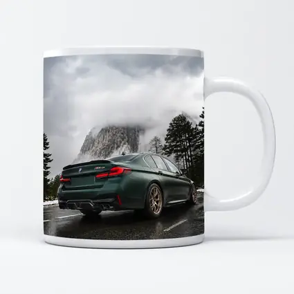BMW M5 CS Green Mountain Road