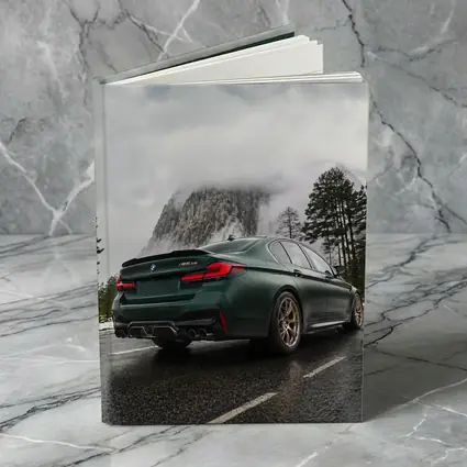 BMW M5 CS Green Mountain Road