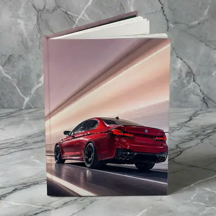 BMW M5 Red Tunnel High Speed